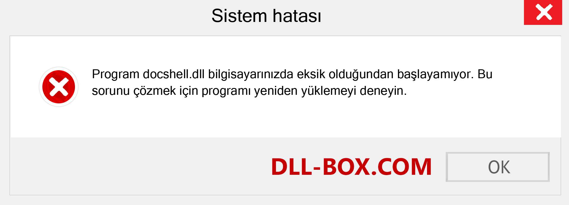 docshell.dll dosyası eksik mi? Windows 7, 8, 10 için İndirin - Windows'ta docshell dll Eksik Hatasını Düzeltin, fotoğraflar, resimler